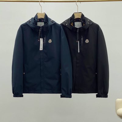 Premium Moncler Coat Navy Elegant Style