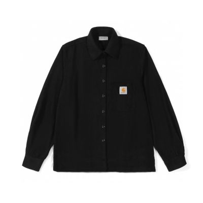 Premium Carhartt Long Sleeves Black Cotton Classic Luxury
