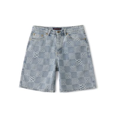 Premium Quality Louis Vuitton Shorts Denim Logo Collection