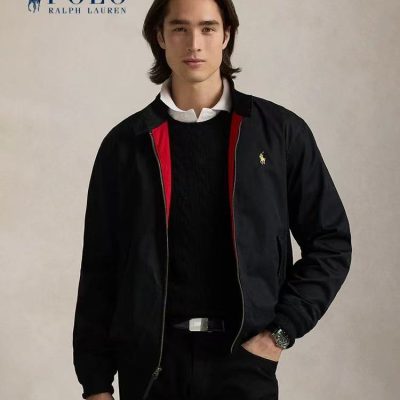 Best Selling Ralph Lauren Coat Navy Cotton Classic Style