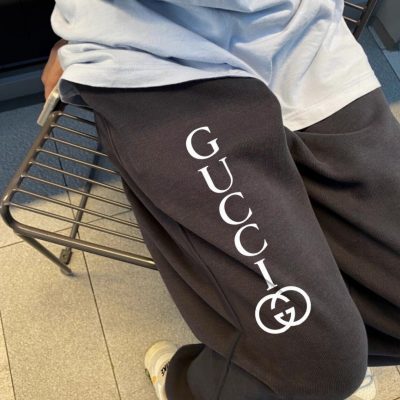 High Quality Gucci Sweatpants Fleece Monogram Luxury