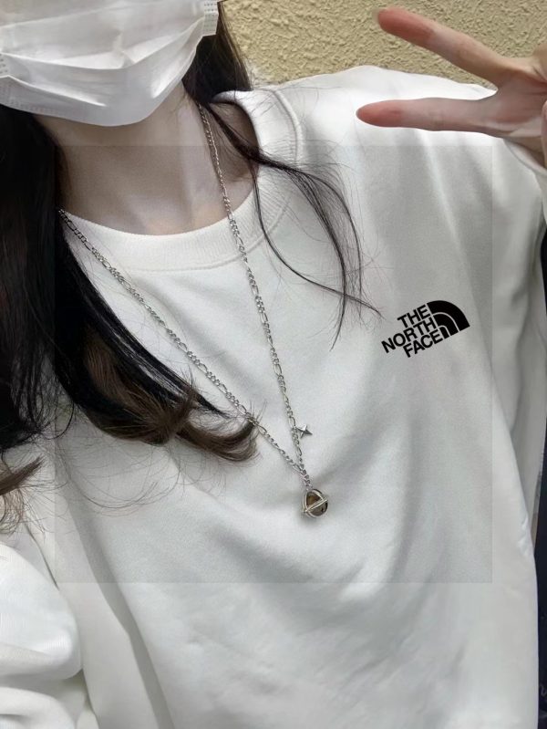 Luxury The North Face Hoodie Black Fleece Logo Luxury