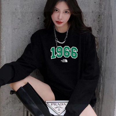 Premium The North Face Hoodie Black Fleece Monogram Collection