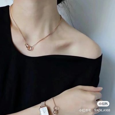 Luxury Cartier Necklace Gold Classic Collection
