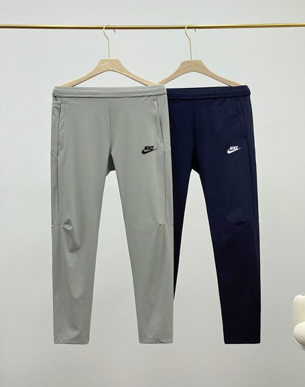 High Quality Nike Trousers White Knit Casual Style