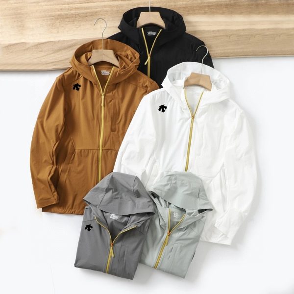 Premium Descente Coat Black Casual Luxury