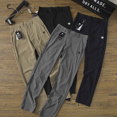 Luxury Descente Shorts Black Fleece Casual Style