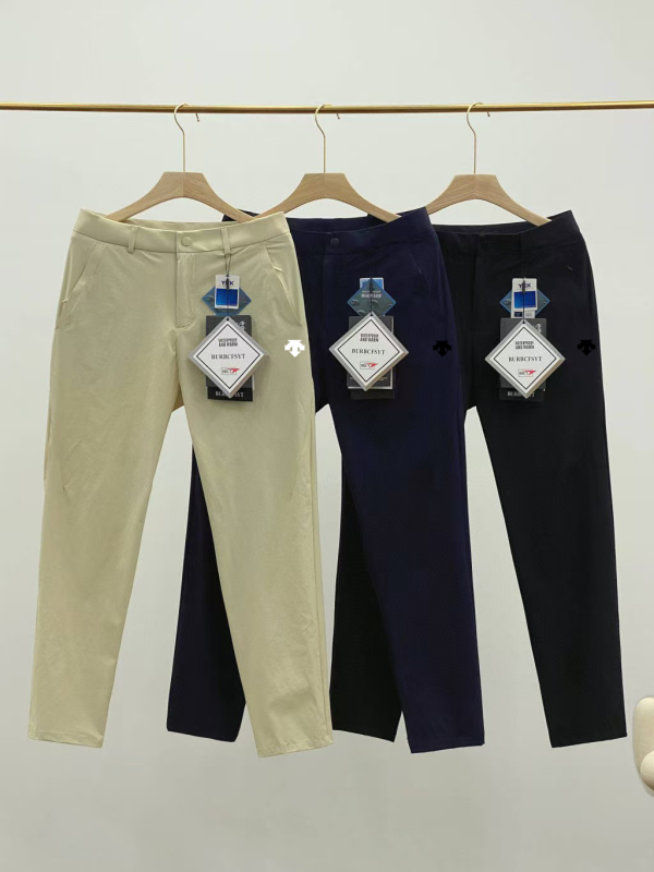Luxury Descente Trousers Black Solid Collection