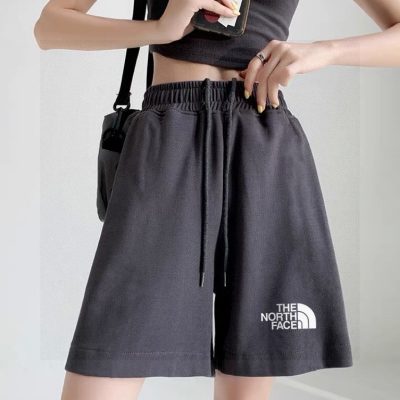 Premium The North Face Shorts Black Logo Style