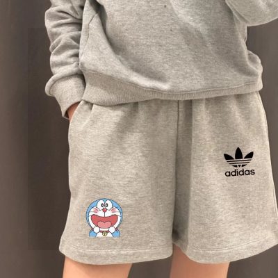 Premium Quality Adidas Shorts Black Print Collection