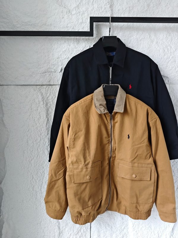 Best Selling Ralph Lauren Coat Black Retro Luxury