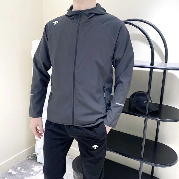 Premium Quality Descente Coat Gray Luxury