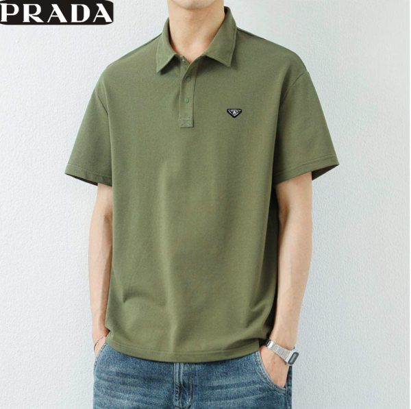 Luxury Prada Short-Sleeved Shirts Black Luxury