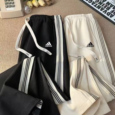 Premium Quality Adidas Casual Pants Black Solid Luxury