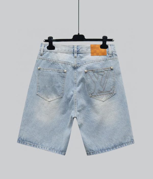 Premium Quality Louis Vuitton Shorts Denim Classic Luxury