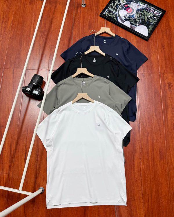 Luxury Lululemon Short Sleeves Black Casual Collection