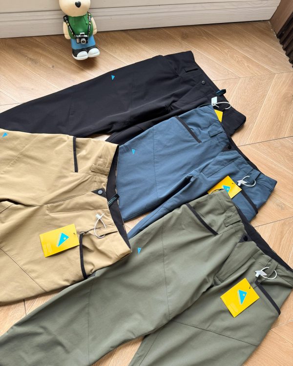 Premium Quality Ami Trousers Blue Polyester Logo Style