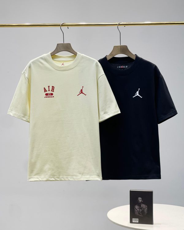 Premium Nike Short-Sleeved T-Shirts Ivory Cotton Classic Collection
