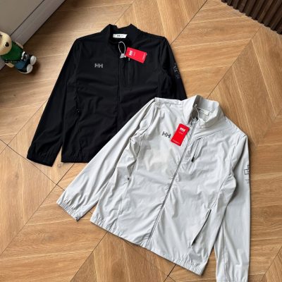 Premium Helly Hansen Jacket Black Logo Collection