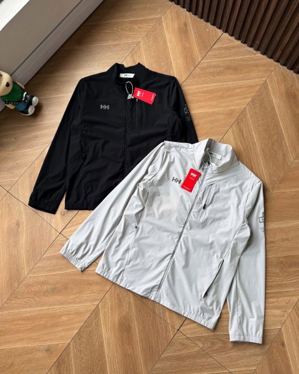 Premium Helly Hansen Jacket Black Logo Collection