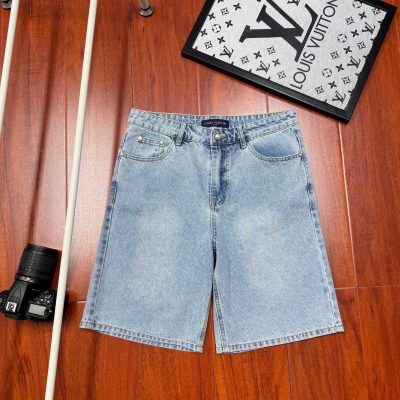 High Quality Louis Vuitton Shorts Denim Classic Luxury