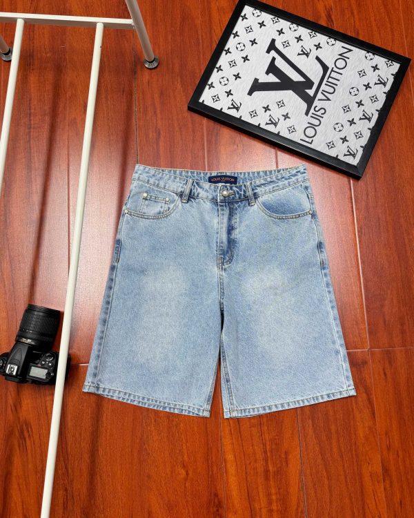 High Quality Louis Vuitton Shorts Denim Classic Luxury
