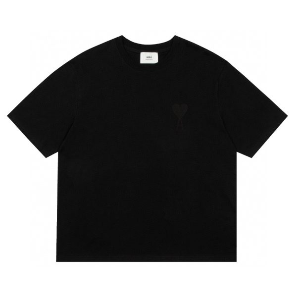 Luxury Ami Short Sleeves Cotton Classic Style