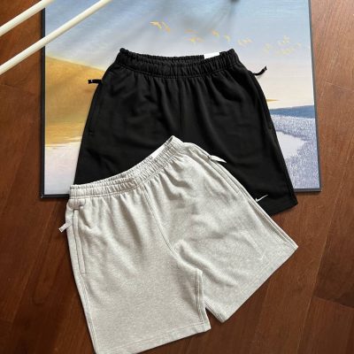 Premium Nike Shorts Black Cotton Retro Luxury