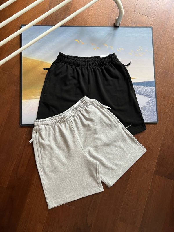 Premium Nike Shorts Black Cotton Retro Luxury