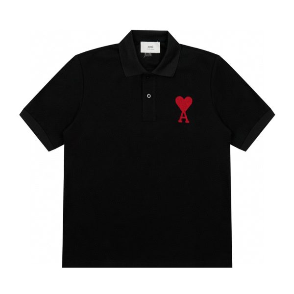 Best Selling Ami Short-Sleeved Shirt Cotton Classic Collection