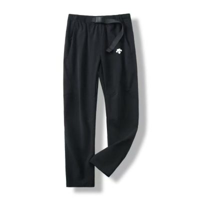 Luxury Descente Pants Black Nylon Casual Luxury