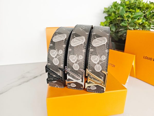 Luxury Louis Vuitton Belt Black Classic Luxury