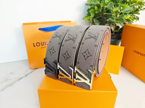Best Selling Louis Vuitton Belt Gray Classic Style