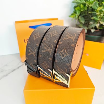 High Quality Louis Vuitton Belt Brown Classic Luxury