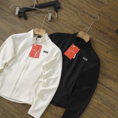 Luxury Helly Hansen Long Sleeves White Knit Casual Luxury