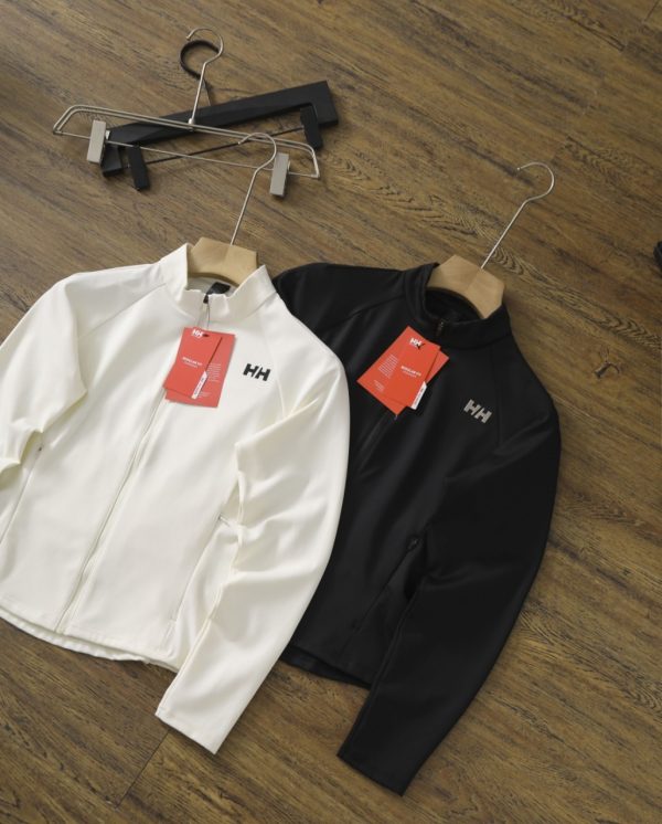 Luxury Helly Hansen Long Sleeves White Knit Casual Luxury