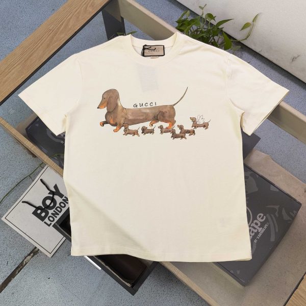Best Selling Gucci Short Sleeves Cotton Logo Collection