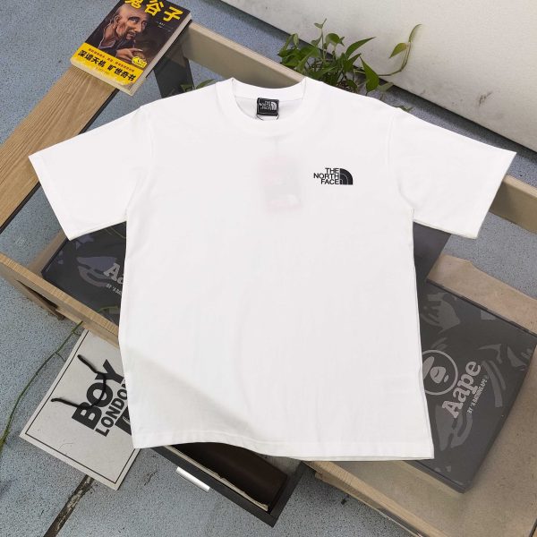 Best Selling The North Face Short Sleeves Black Cotton Logo Collection