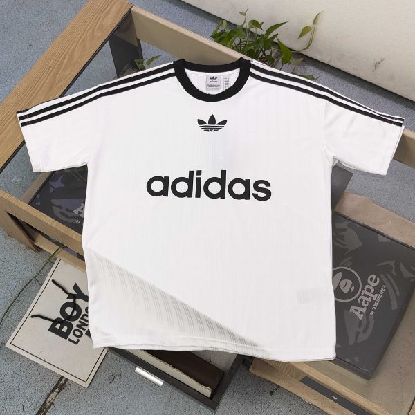 Luxury Adidas Short Sleeves White Classic Luxury