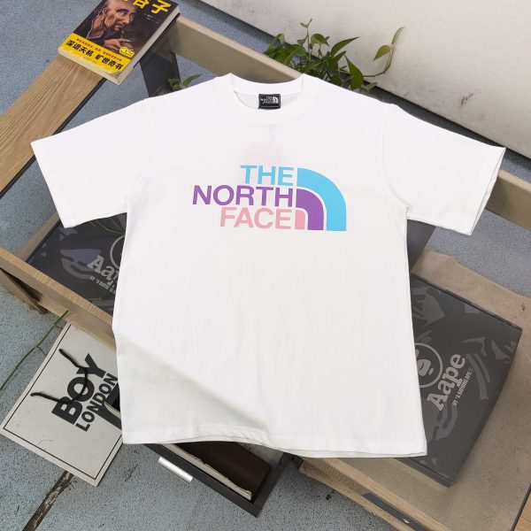 Premium The North Face Short Sleeves Black Cotton Logo Luxury