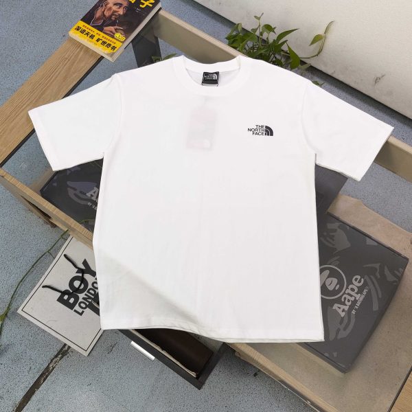 Luxury The North Face Short Sleeves Black Cotton Logo Collection