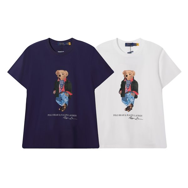 Premium Ralph Lauren Short Sleeves White Cotton Casual Collection