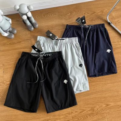 Premium Descente Shorts Black Knit Urban Style
