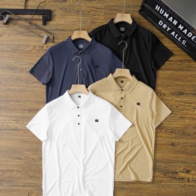 Luxury Boss Short-Sleeved White Breathable Style