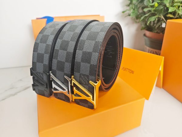 Best Selling Louis Vuitton Belt Black Classic Luxury