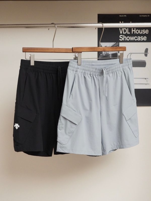 High Quality Descente Shorts Black Breathable Luxury