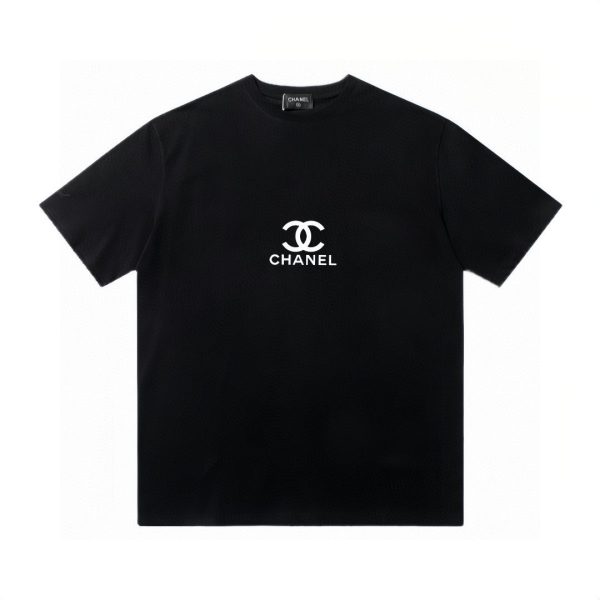 Best Selling Chanel Short Sleeves Black Minimalist Style