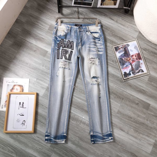 Premium Quality Ami Trousers Embroidery Style