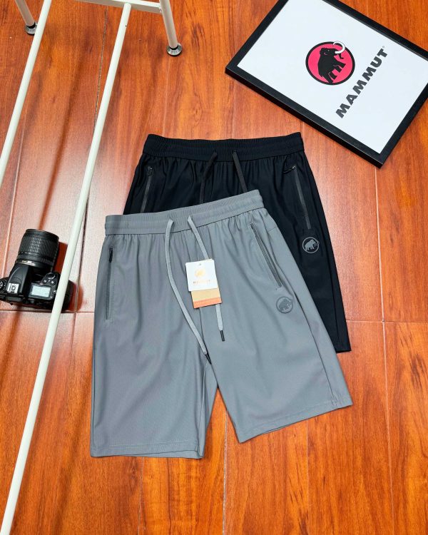 Best Selling Mammut Shorts Black Nylon Casual Luxury