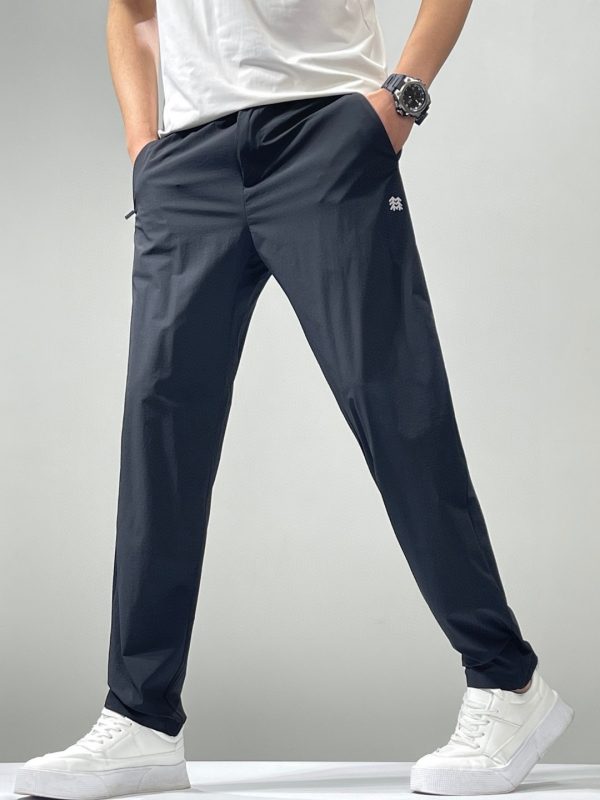 Premium Quality Boss Casual Pants Black Nylon Casual Luxury